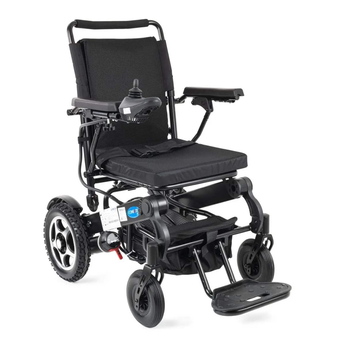 Comfort Plus Ergostar-Lux Siyah Akülü Tekerlekli Sandalye