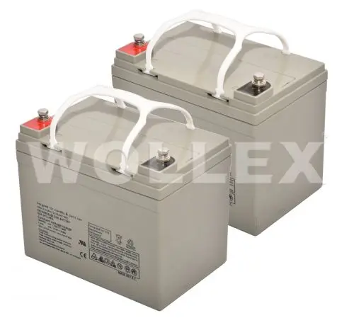12000136 12V 36Ah Deep Cycle Jel Akü (2 Adet)