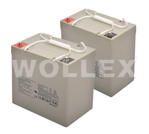 12000140 12V 40Ah Deep Cycle Jel Akü (2 Adet)